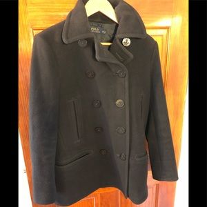 Wool pea coat